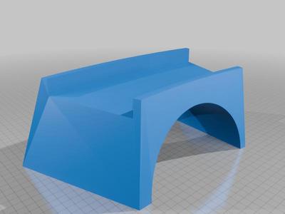 N gauge curved trestle