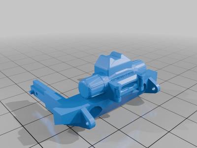 SCX24 PW winch bumper