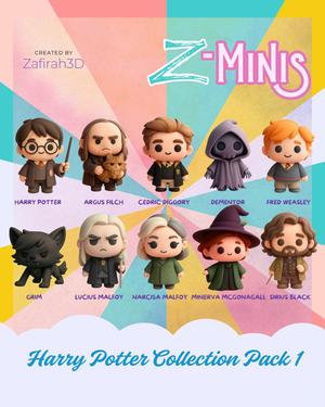 Z-MINIS HARRY POTTER COLLECTION PACK 1