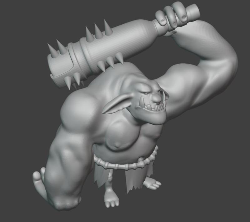 Ogre With Club