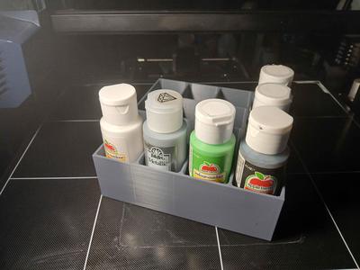 Storage Tray for 2oz Acrylic Paints.