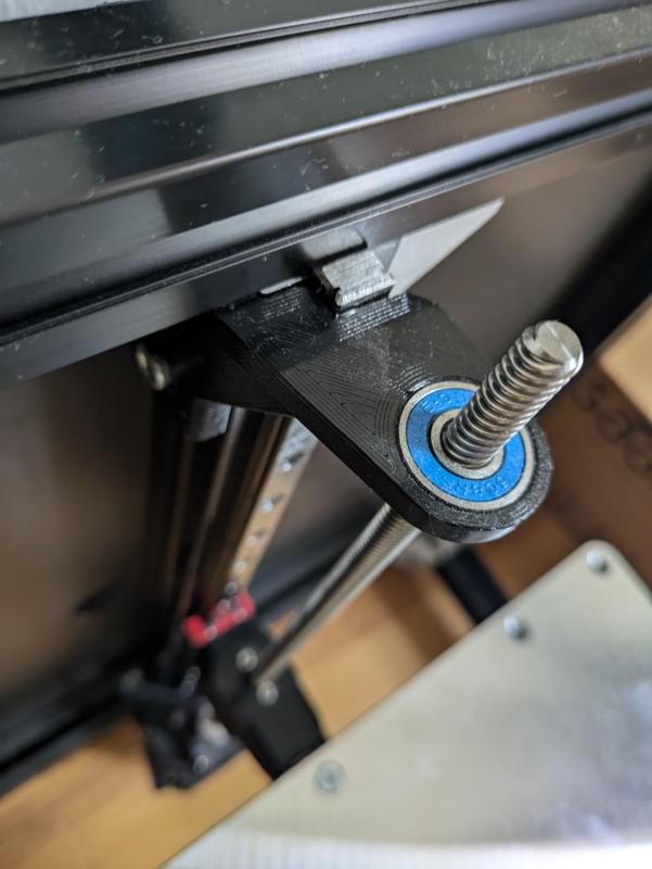 Vcore 3.1 Leadscrew Guide for 608 Bearing