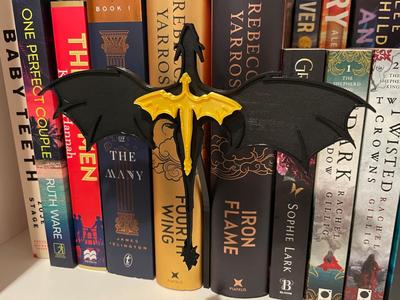 Fourth Wing Dragon Book Nook & Display NON AMS