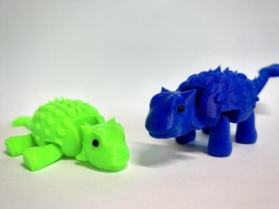 Flexi Ankylosaurus - Print in Place