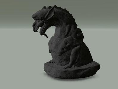 gargoyle 2 inspired by Cathedral Notre Dame from Paris