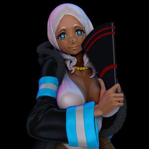 Hibana - Fire Force fan model