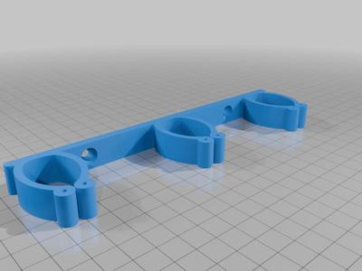 3 Fishing rod holder / rack 