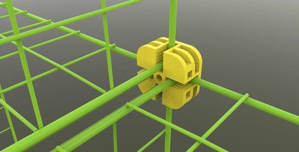 Wire Cube Connectors Closet Organisers