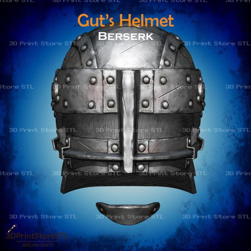 Guts Helmet Cosplay Berserk - STL File