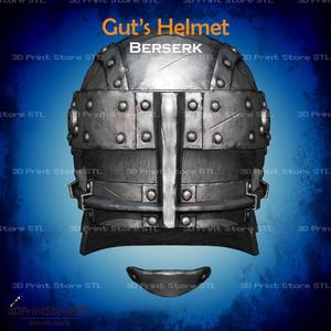 Guts Helmet Cosplay Berserk - STL File