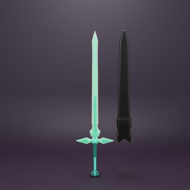 Dark Repulser Kirito Sword - SAO