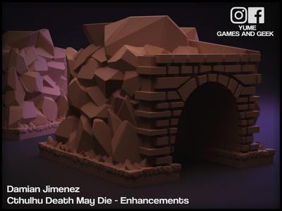 Tunnel for board games Cthulhu Death May Die enhancement