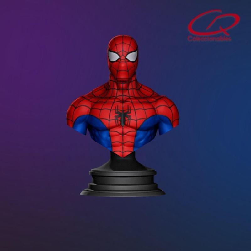 Spiderman 90s Collection - Spiderman Mask and Peter Parker Head