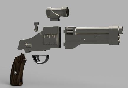 Cobb Vanth's HF-94 Heavy Blaster - Star Wars
