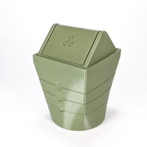 Swingtop Bin - Print-in-place Trash Can!