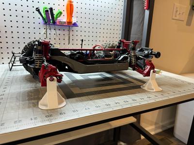 RC Axle/Hub Mounted Setup Stands
