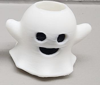 Happy Ghost Straw Topper 10mm & 12mm Stanley Yeti