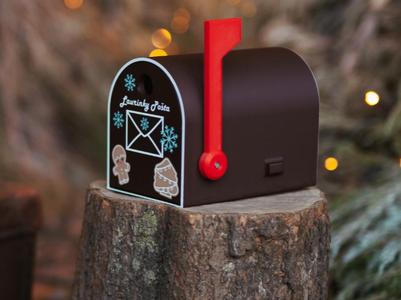 Christmas advent calendar MAILBOX