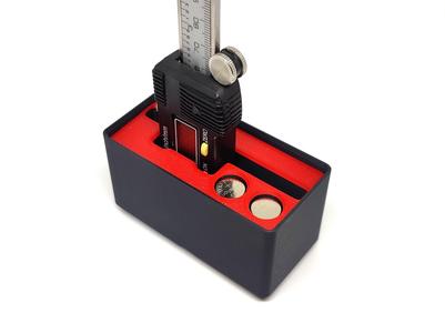 Caliper holder vertical no AMS needed gridfinity