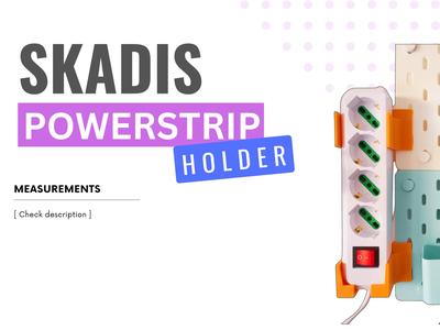 Skadis powerstrip holder