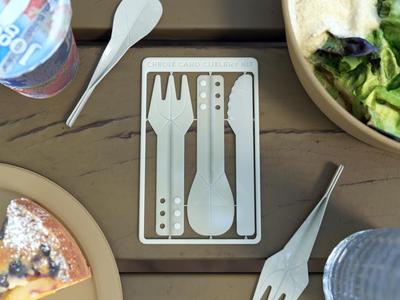 Credit Card Cutlery Kit