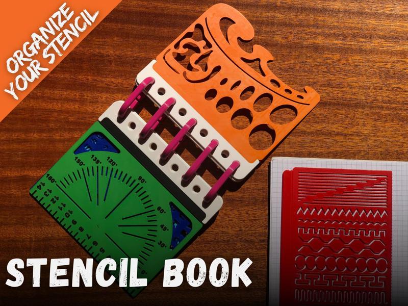 Stencil Book: Organize Your Creativity with Ease