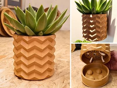 Wall Planter 1.27 Zickzack