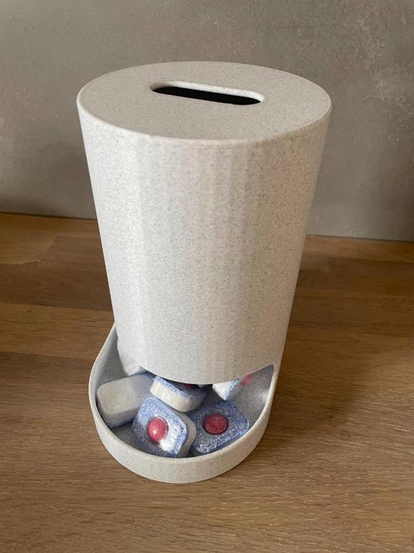 pod dispenser for dishwasher