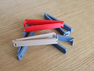 Bag Clips (Different sizes, Print in place)