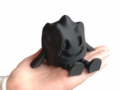 Lump of Coal Buddy Flexi Christmas Home Decor