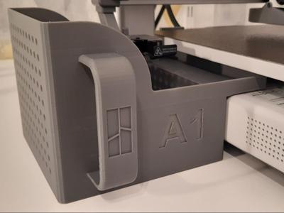 A1 poop box with shelf