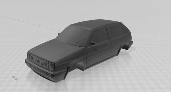 Golf Mk2 Model body