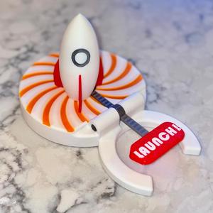 Rocket Pop Desk Toy