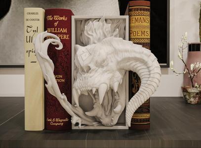Balrog Book Nook and Wall Mount