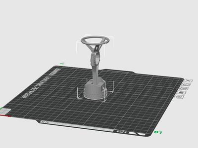Racing Chess peice trophy