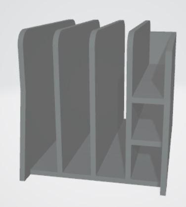 Desk and Document Organizer and Holder