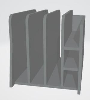 Desk and Document Organizer and Holder