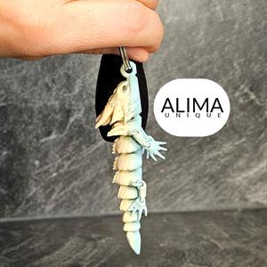 Keychain - Flexi little baby dragon (articulated)