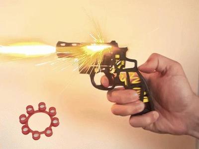 Revolver, Functional, 100% printed