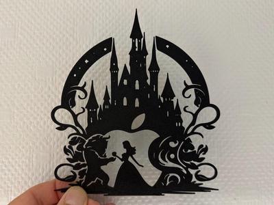 Decor Disney Beast and Beauty Castle