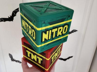 Crash Bandicoot TNT/Nitro Panels (for Boxel)