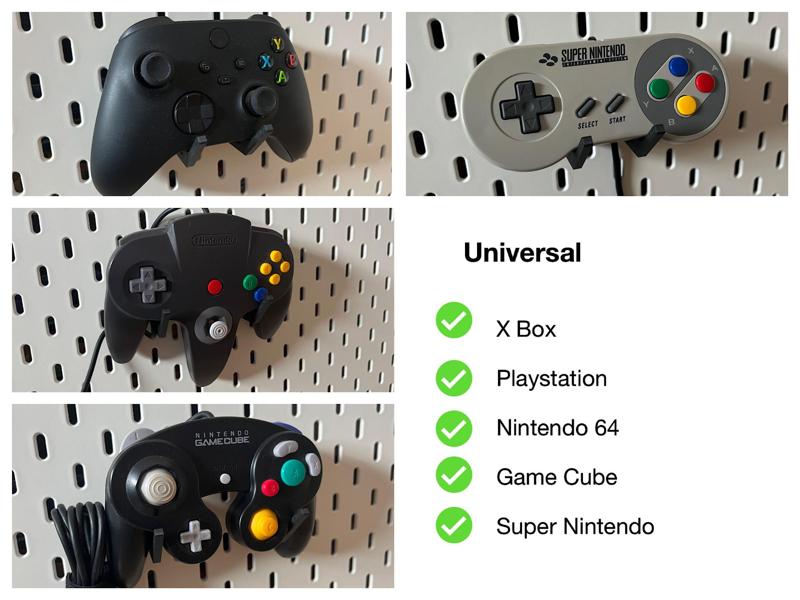 Ikea Skadis Controller universal holder