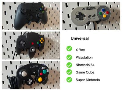 Ikea Skadis Controller universal holder