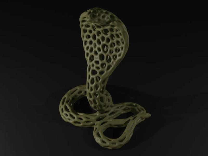 Cobra Snake Voronoi   