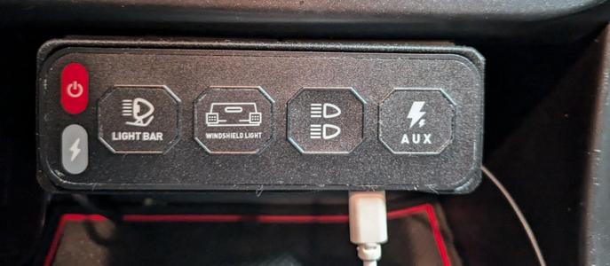 CO LIGHT 4 Gang Switch Panel