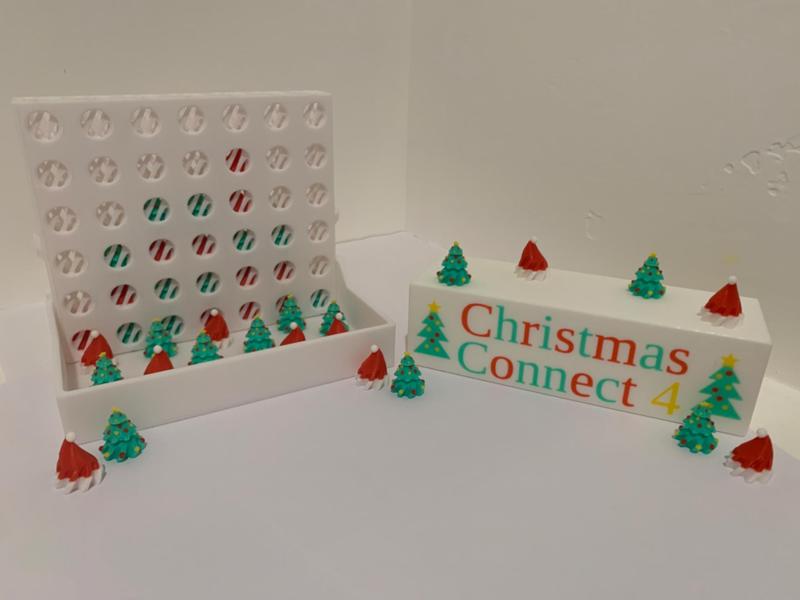 Christmas Connect 4 Passthrough Edition