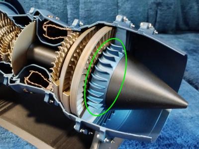 Bearing Cover 4 Low Bypass Turbojet by CATIAV5FTW