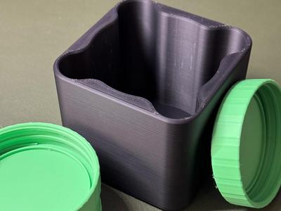 Mason jar lid organizer