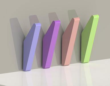 wall hook - with invisible mounting