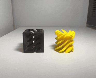 4D Impossible Passthrough Cube